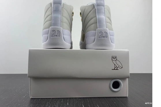 Cheap EP 873864-102 Retro White 873864-102 OVO Jordan 12 0227